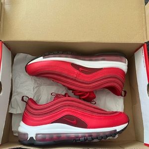 Nike Air Max 97 University Red - Size 7.5W/6Y - with box